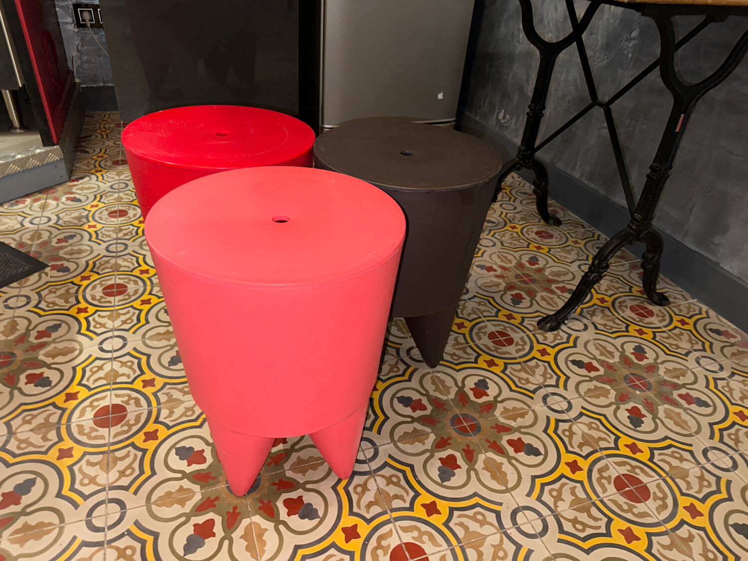 Lot de 3 tabourets Starck Philippe
