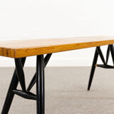 Pirkka Bench by Ilmari Tapiovaara for Laukaan Puu, 1955