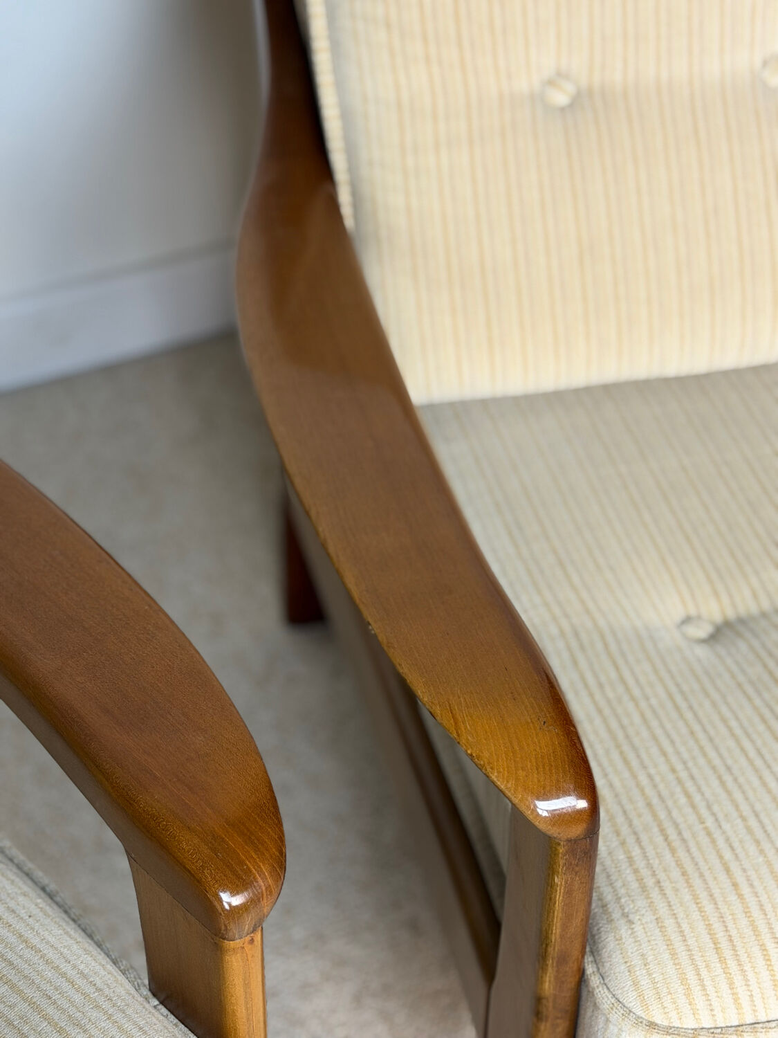 Pair of vintage armchairs