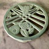 Cast iron underside