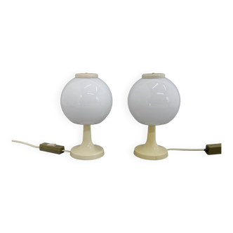 Set of Two Table Lamps, Czechoslovakia, 1970s