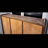 1960s wooden wardrobe