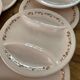 10 vintage asparagus plates Longwy Betty
