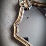 Miroir doré classique 51x31cm