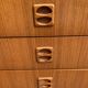 Vintage scandinavian teak chest of drawers