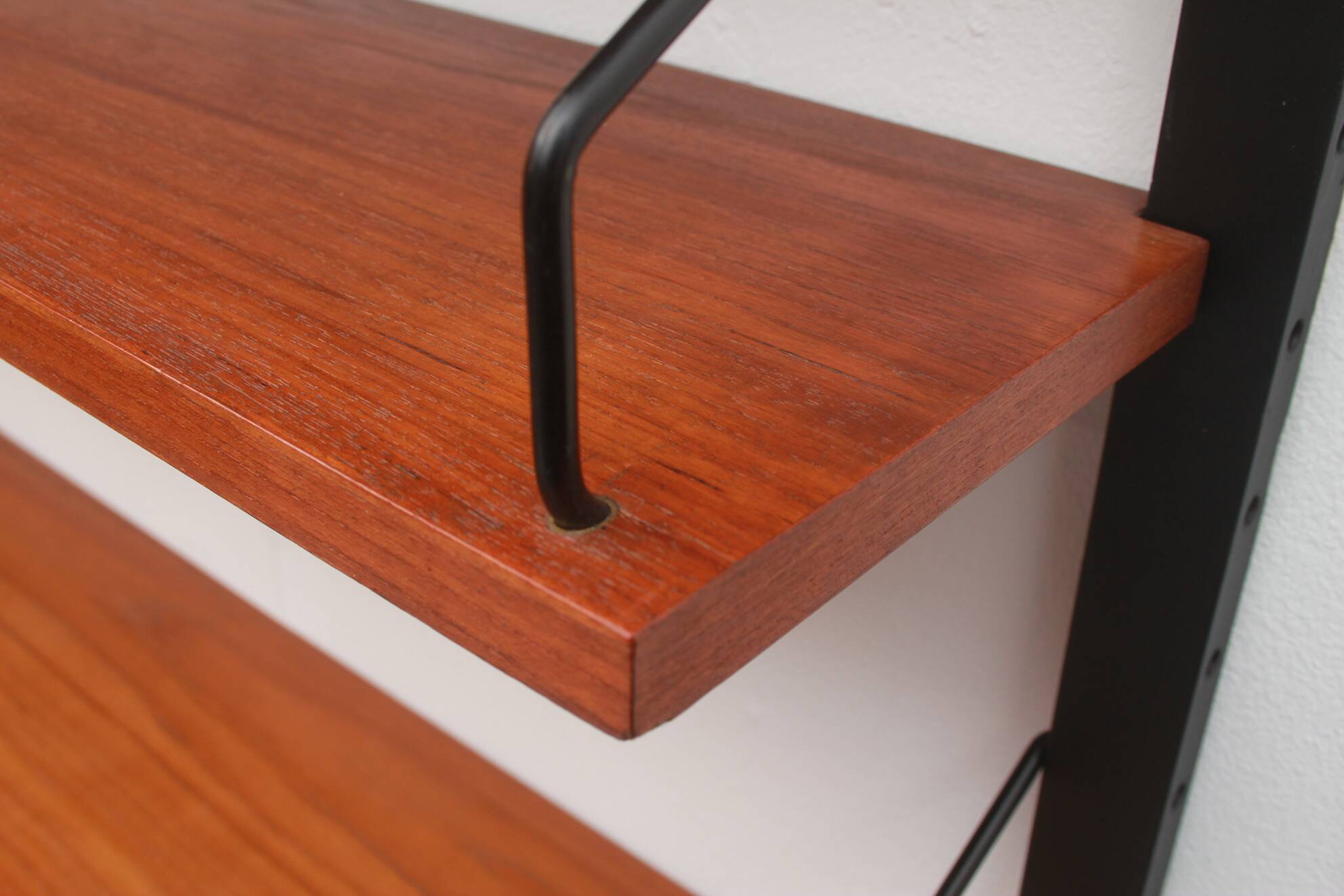 1960s wall unit in teak, Poul Cadovius