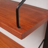 1960s wall unit in teak, Poul Cadovius