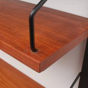 1960s wall unit in teak, Poul Cadovius