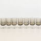 Lot of 11 Luminarc 1970 black smoked glass wine glasses