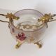 Art Nouveau enamelled glass cup