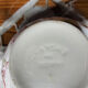 English faience sweetener Johnson Bros Chintz Rose Made in England