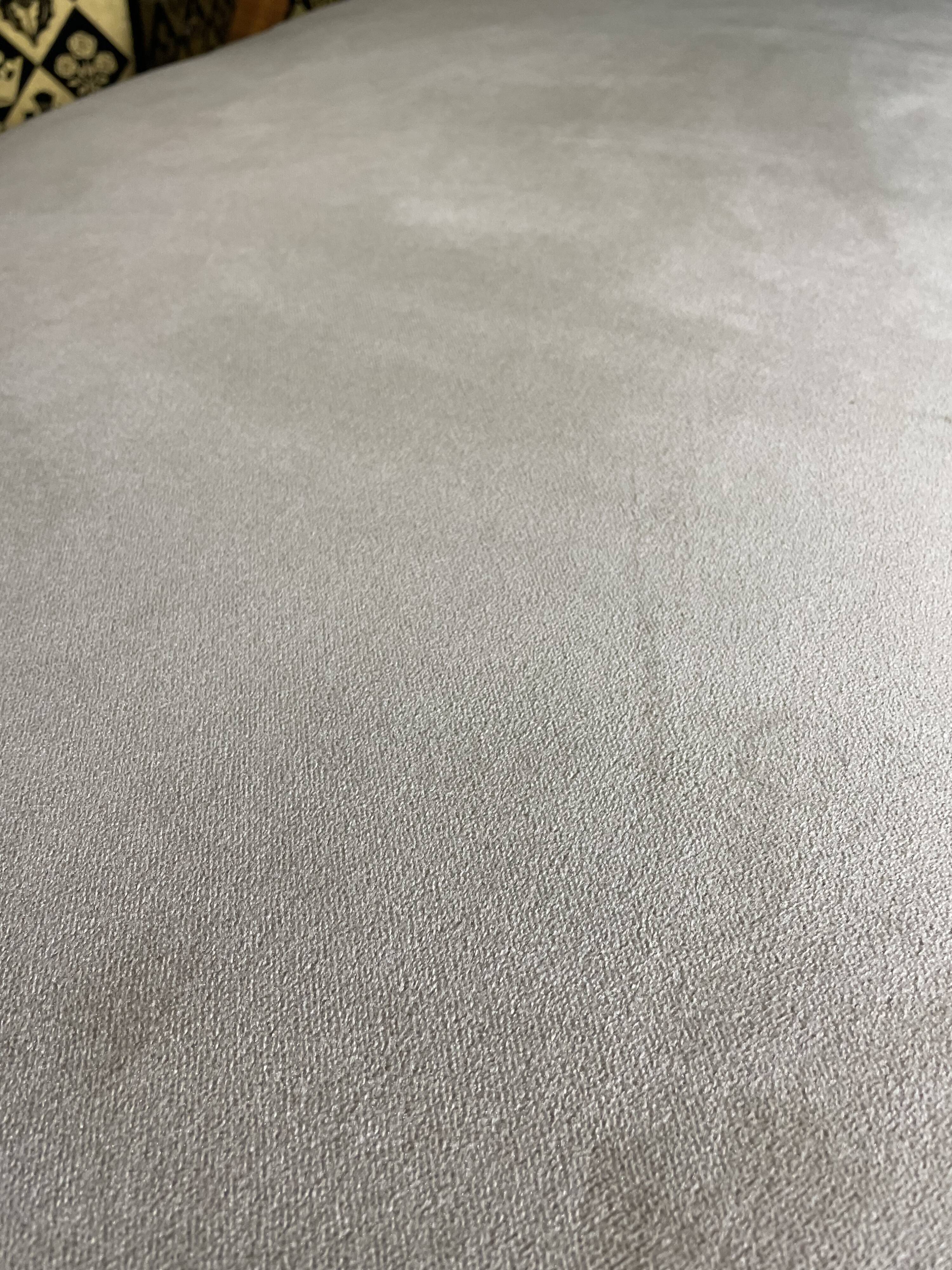 Art Deco era meridian in taupe velvet