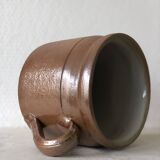 Grand mug en grès vernissé