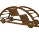 Schaukelwagen by Hans Brockhage & Erwin Andra for Siegfried Lenz, 1955