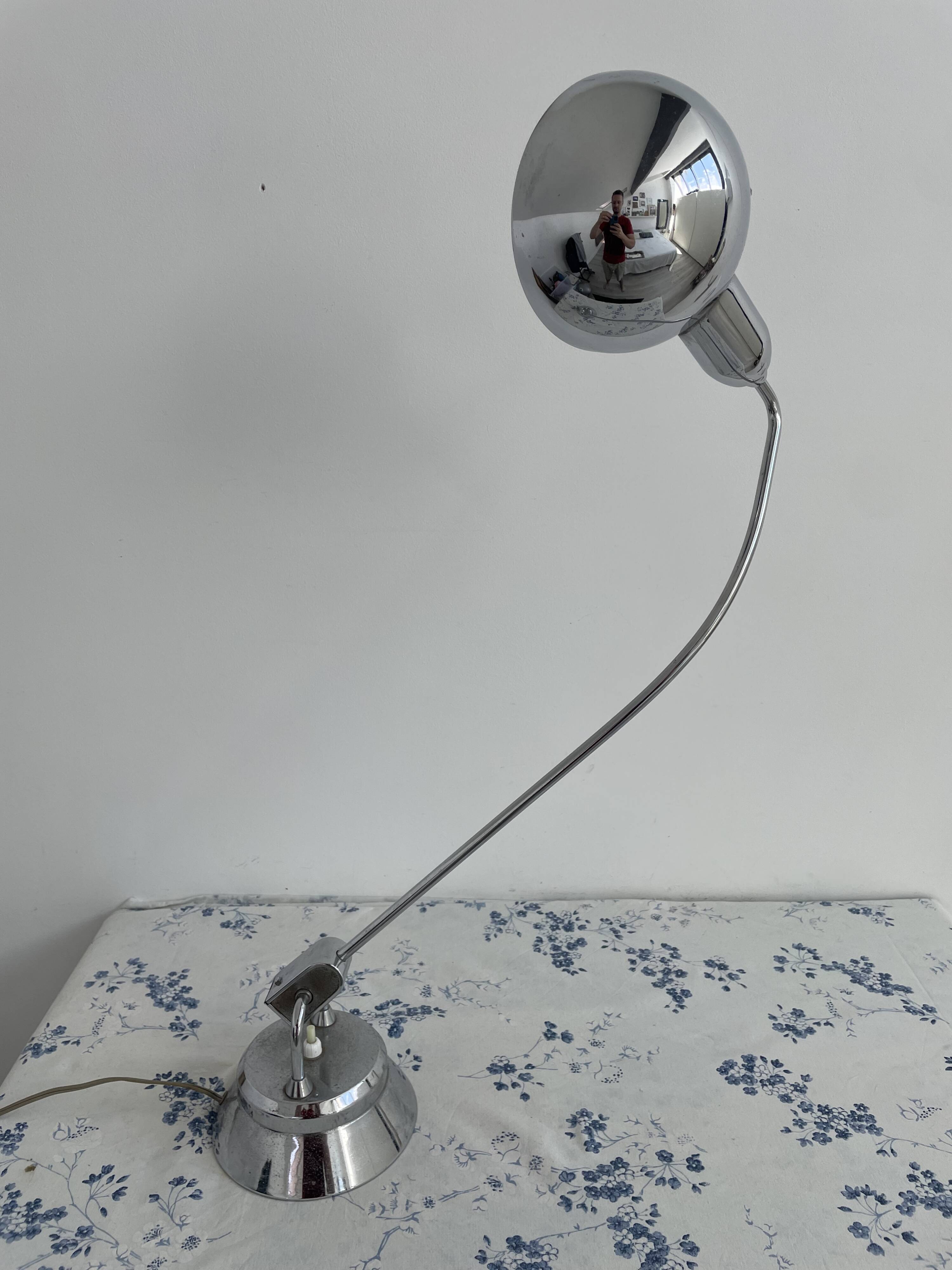 JUMO 605, large Typewriter Lamp, Charlotte Perriand – 1950s