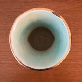 Vase art deco signed vallauris hand decorations