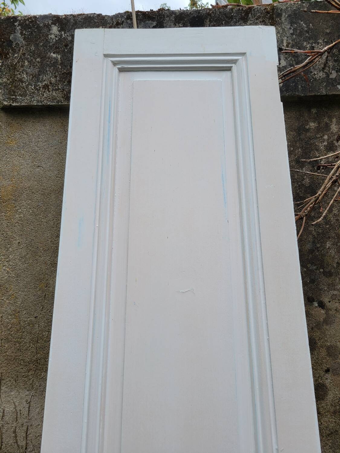 Old wall cupboard door H.239cm
