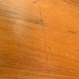 Extendable teak dining table