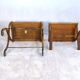 Beautiful pair of vintage teak tables – Serving table - Benoit-Guyot Lyon