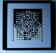 Tableau Vintage Art Optique - Victor Vasarely - Frame 40x40cm