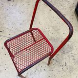 Chaise métal ajourée