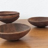 Set of teak cups