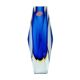Vase en verre Murano Sommerso du milieu du siècle par F. Poli pour A. Mandruzzato, années 1970.