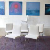 Set of 6 Ligne Roset TV Dining Chairs by Pierre Paulin