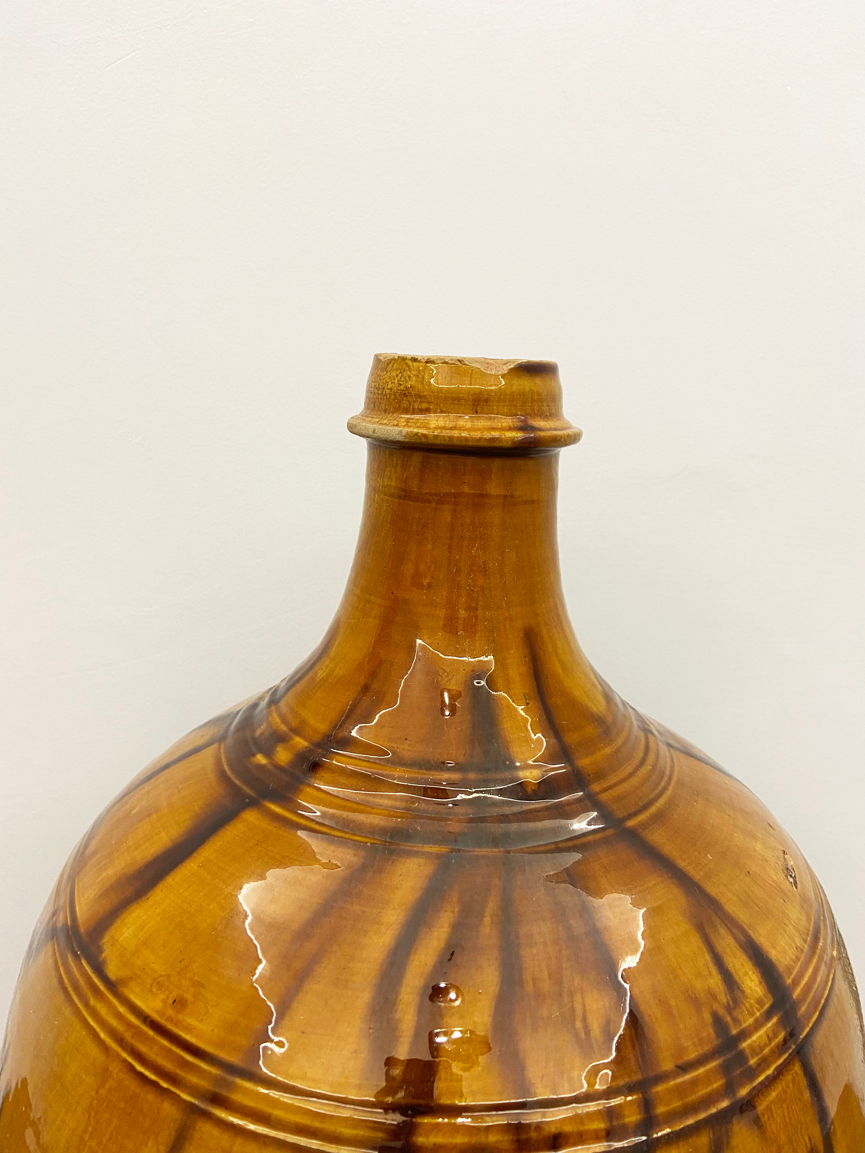 Antique Drip Glaze Vase
