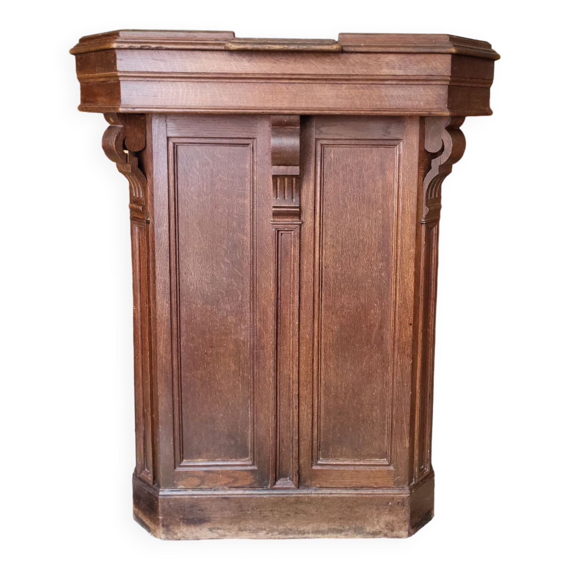 Wooden counter / Docking station 40s