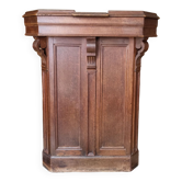 Wooden counter / Docking station 40s