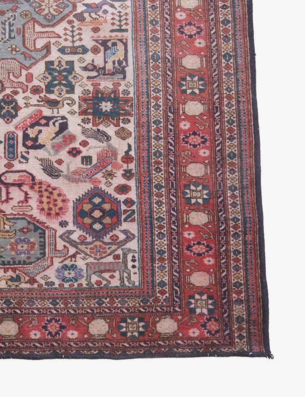 Vintage Persian rug - 197 x 140 cm