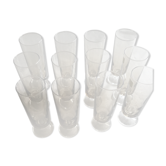 12flutes a champagne model suede at Lumirac in smoked glass