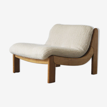 Chaise longue brutaliste scandinave