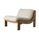 Scandinavian Brutalist Lounge Chair