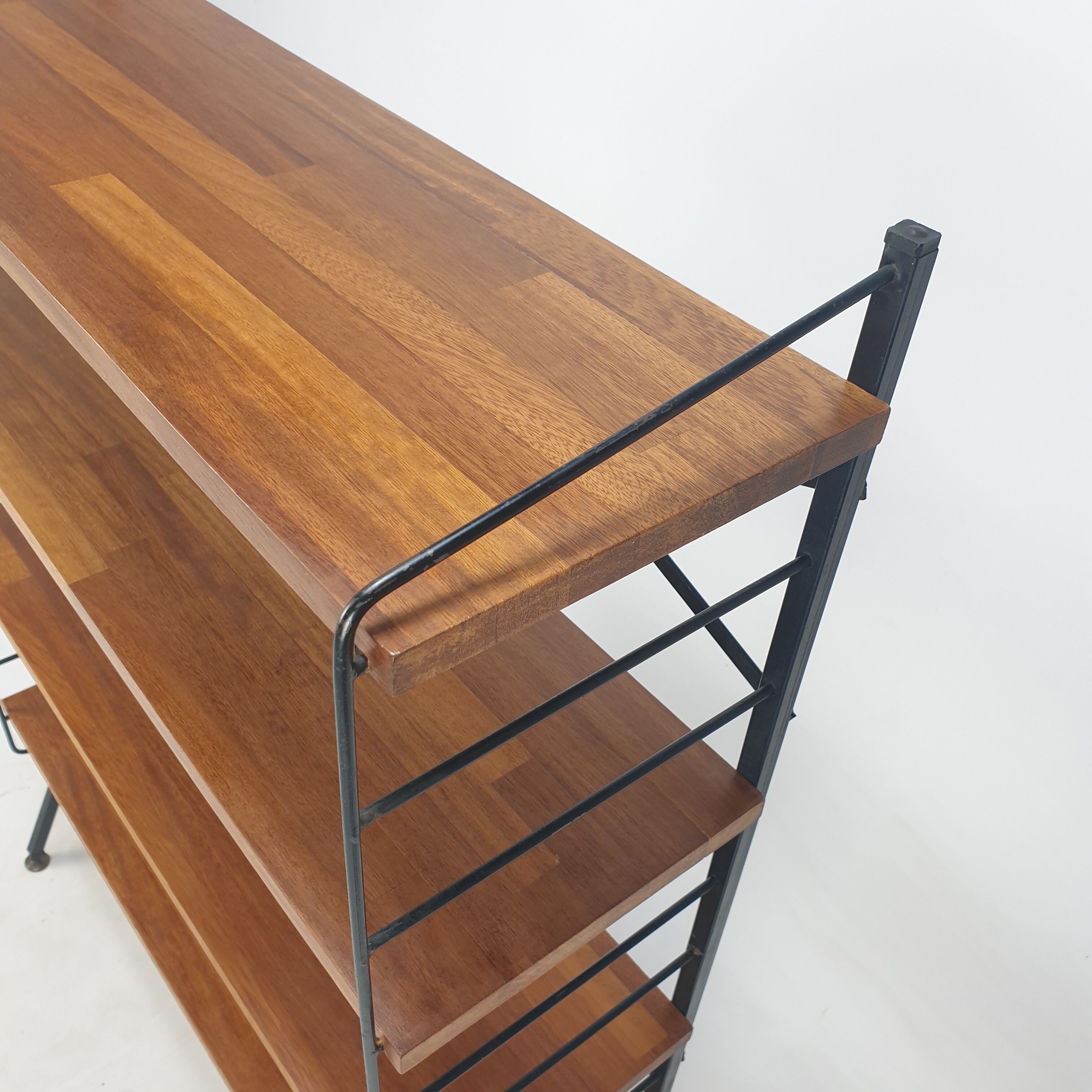 Italian Free Standing Shelving Unit, 1950's