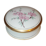 Round porcelain box