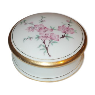 Boite ronde porcelaine