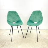 Set of 2 original Italian Medea chairs, Vittorio Nobili Tagliabue