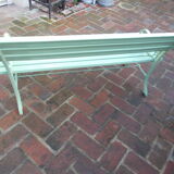 Cast iron garden bench