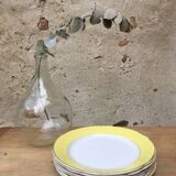 Yellow plates Lunéville