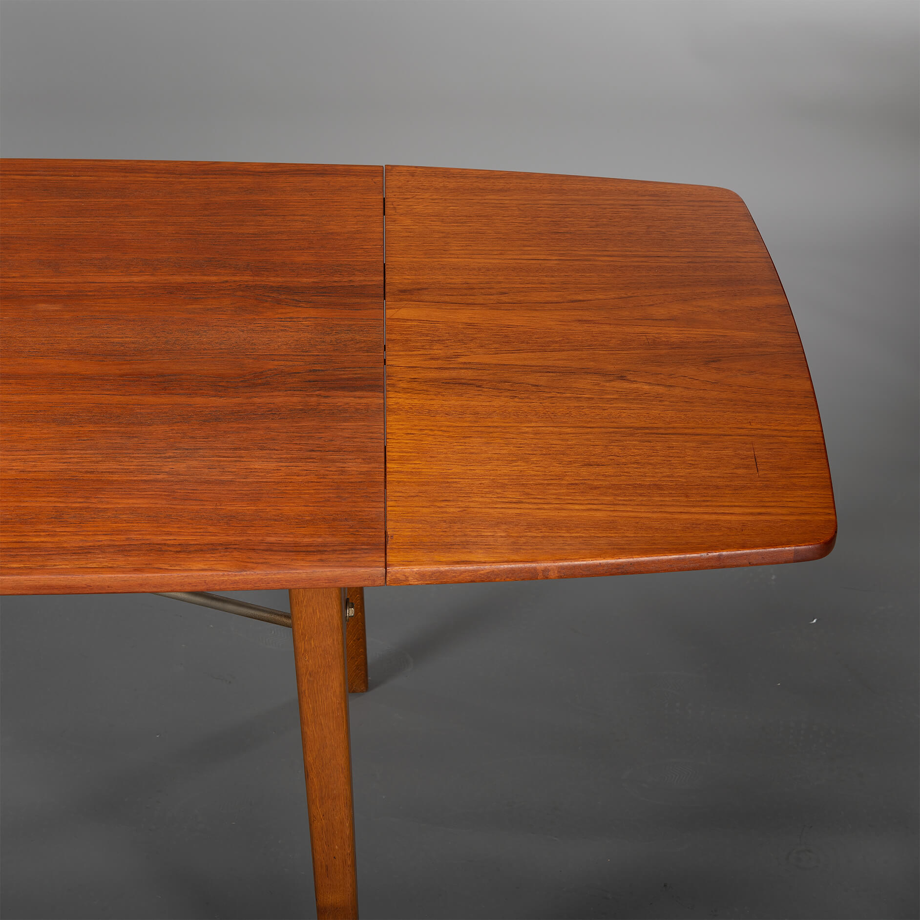 Danish design freestanding teak desk, 1960s