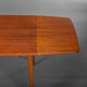 Danish design freestanding teak desk, 1960s