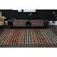 Striped Kilim Turkish Vintage Handmade Pink Orange Wool Area Rug 177x268