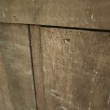 Bahut bas ancien enfilade boIs massif