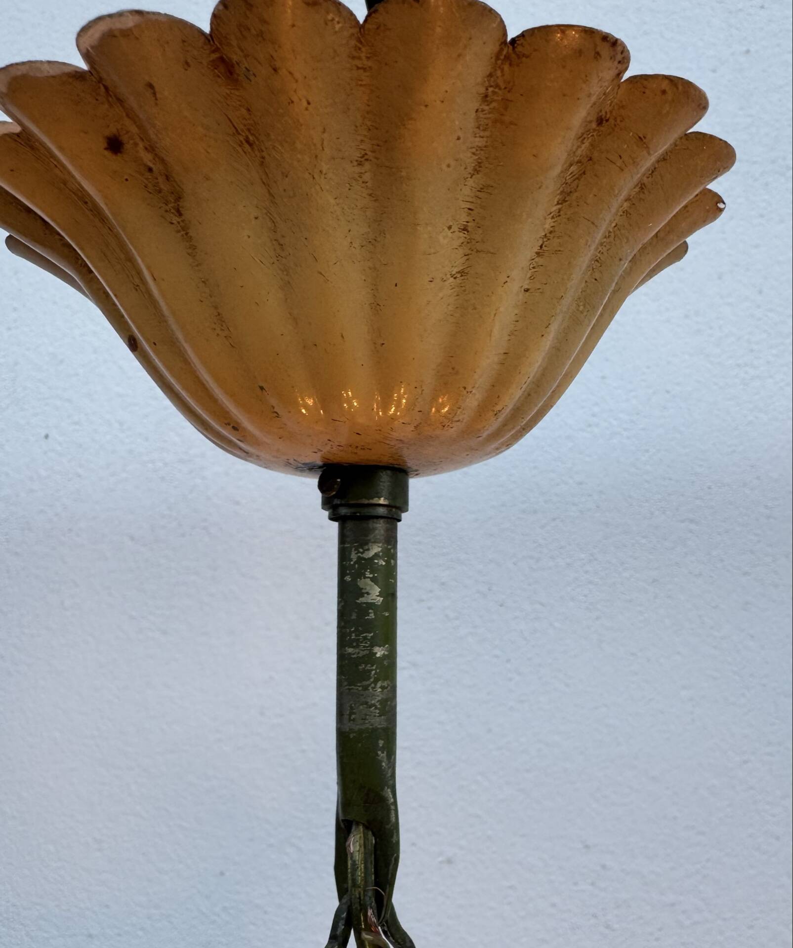 Florentine style chandelier Hollywood Regency 1960s