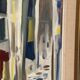 Huile sur toile suédoise – “Allée abstraite” par Kurt Persson
