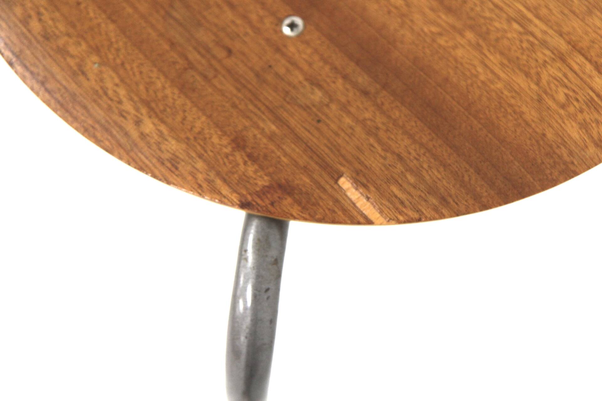 Scandinavian teak stool, Sweden, 1960