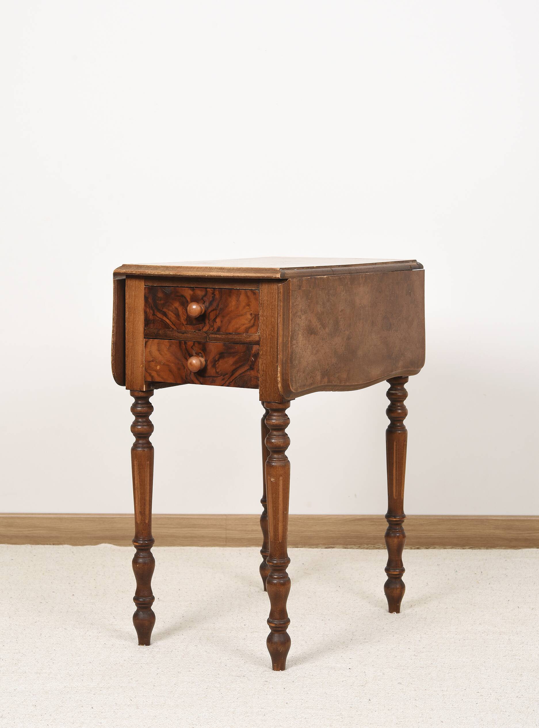 Small shuttered table, or side table.