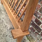 Caspian AM.PM headboard in solid oak